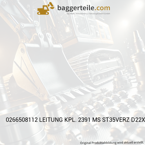 0266508112 LEITUNG KPL. 2391 MS ST35VERZ D22X2X1335