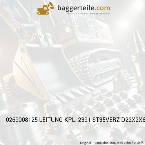 0269008125 LEITUNG KPL. 2391 ST35VERZ D22X2X665