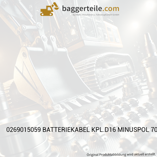 0269015059 BATTERIEKABEL KPL.D16 MINUSPOL 70QMMX1530MM LZL