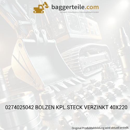 0274025042 BOLZEN KPL.STECK VERZINKT 40X220
