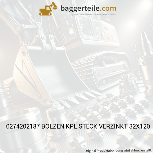 0274202187 BOLZEN KPL.STECK VERZINKT 32X120