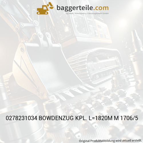 0278231034 BOWDENZUG KPL. L=1820M M 1706/5