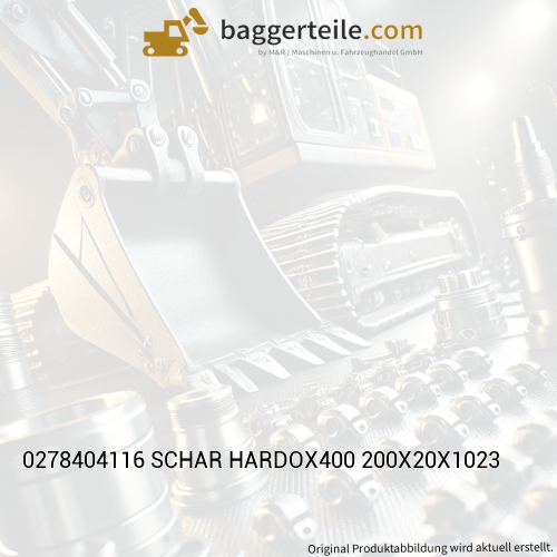 0278404116 SCHAR HARDOX400 200X20X1023