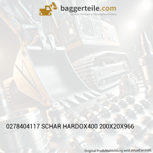0278404117 SCHAR HARDOX400 200X20X966