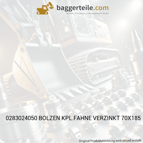 0283024050 BOLZEN KPL.FAHNE VERZINKT 70X185