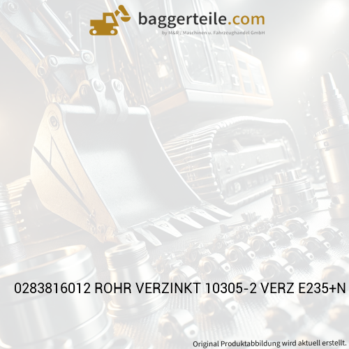 0283816012 ROHR VERZINKT 10305-2 VERZ E235+N 80X2X60