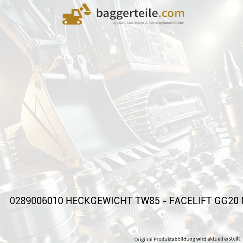 0289006010 HECKGEWICHT TW85 - FACELIFT GG20 N.ZCHNG.