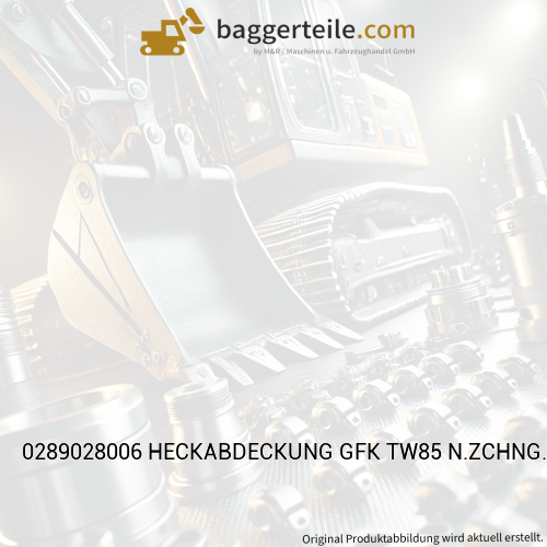 0289028006 HECKABDECKUNG GFK TW85 N.ZCHNG. RAL1013