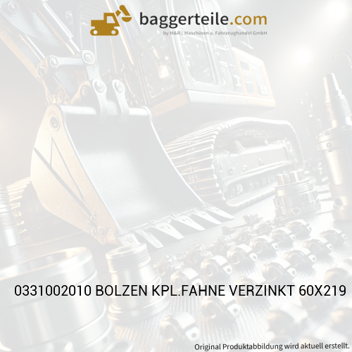 0331002010 BOLZEN KPL.FAHNE VERZINKT 60X219