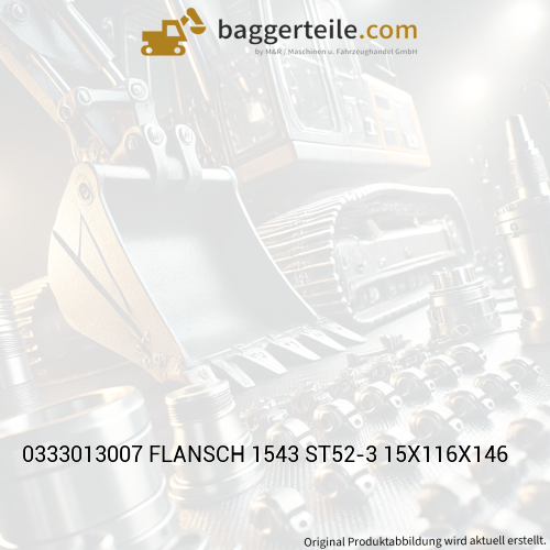 0333013007 FLANSCH 1543 ST52-3 15X116X146