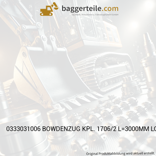 0333031006 BOWDENZUG KPL. 1706/2 L=3000MM LG.