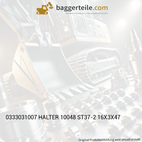 0333031007 HALTER 10048 ST37-2 16X3X47