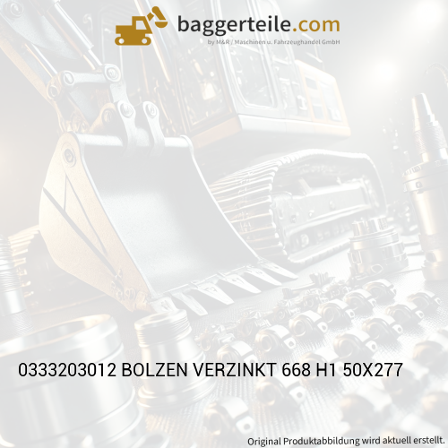 0333203012 BOLZEN VERZINKT 668 H1 50X277