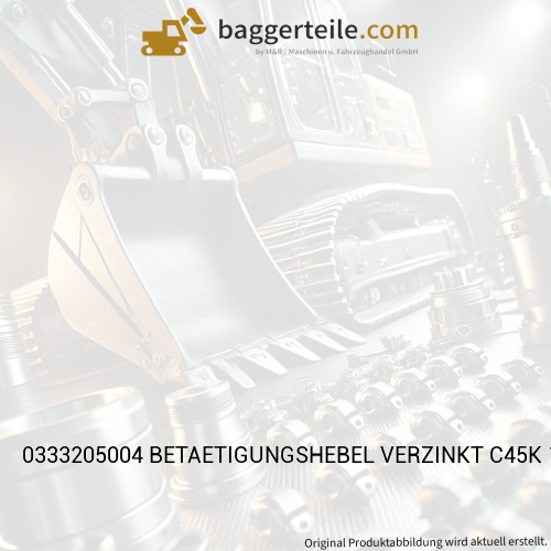 0333205004 BETAETIGUNGSHEBEL VERZINKT C45K 13X344
