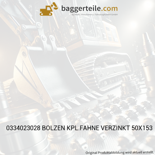 0334023028 BOLZEN KPL.FAHNE VERZINKT 50X153