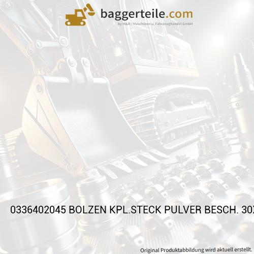 0336402045 BOLZEN KPL.STECK PULVER BESCH. 30X80