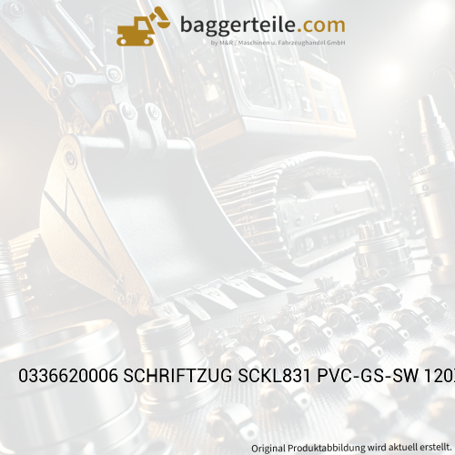 0336620006 SCHRIFTZUG SCKL831 PVC-GS-SW 120X326 MM