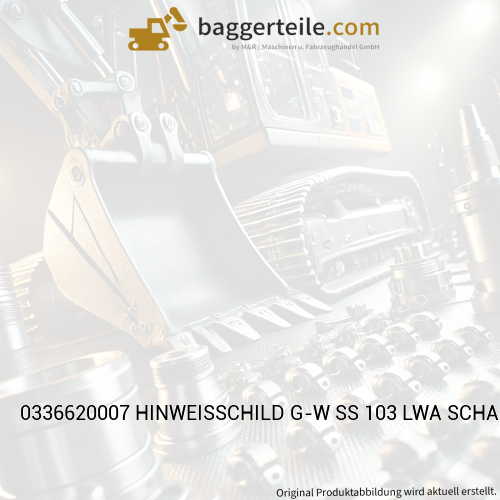 0336620007 HINWEISSCHILD G-W SS 103 LWA SCHALLEISTUNGSP.