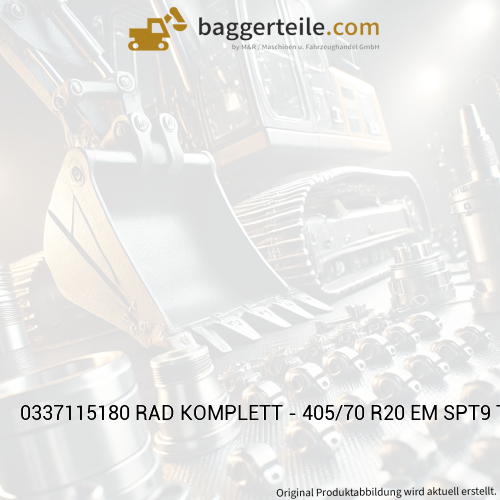 0337115180 RAD KOMPLETT - 405/70 R20 EM SPT9 TL - DUNLOP