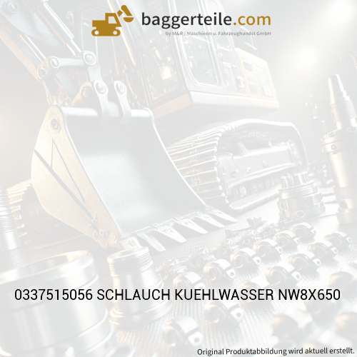 0337515056 SCHLAUCH KUEHLWASSER NW8X650
