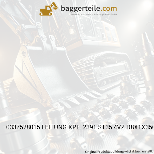 0337528015 LEITUNG KPL. 2391 ST35.4VZ D8X1X350