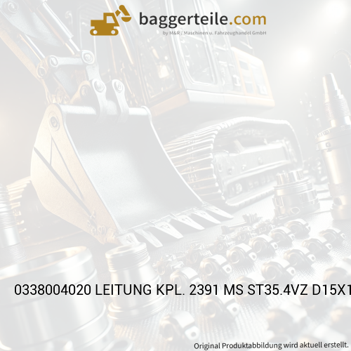 0338004020 LEITUNG KPL. 2391 MS ST35.4VZ D15X1,5X1140
