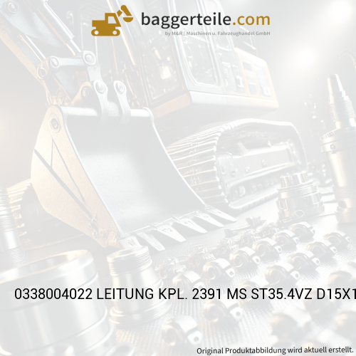 0338004022 LEITUNG KPL. 2391 MS ST35.4VZ D15X1,5X1150