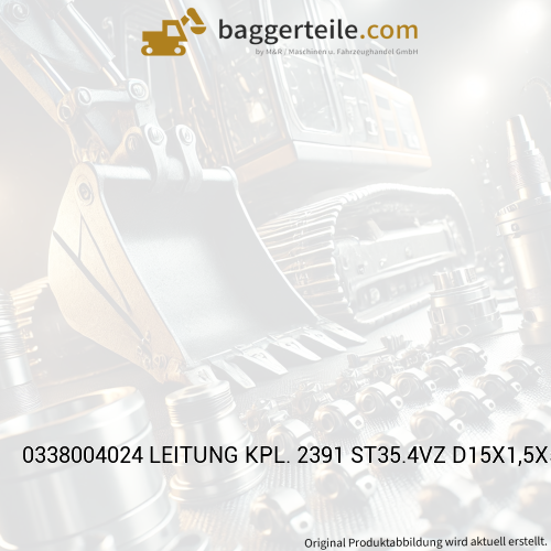 0338004024 LEITUNG KPL. 2391 ST35.4VZ D15X1,5X540