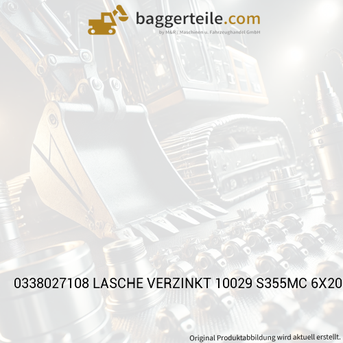 0338027108 LASCHE VERZINKT 10029 S355MC 6X20X38