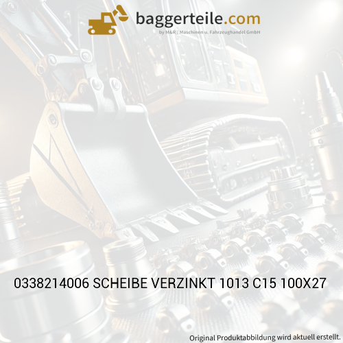 0338214006 SCHEIBE VERZINKT 1013 C15 100X27