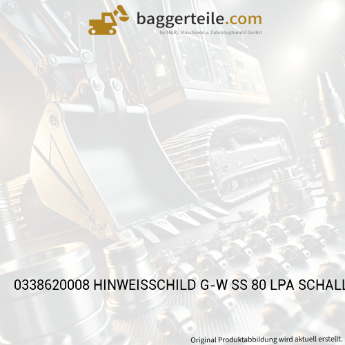 0338620008 HINWEISSCHILD G-W SS 80 LPA SCHALLDRUCKPEGEL