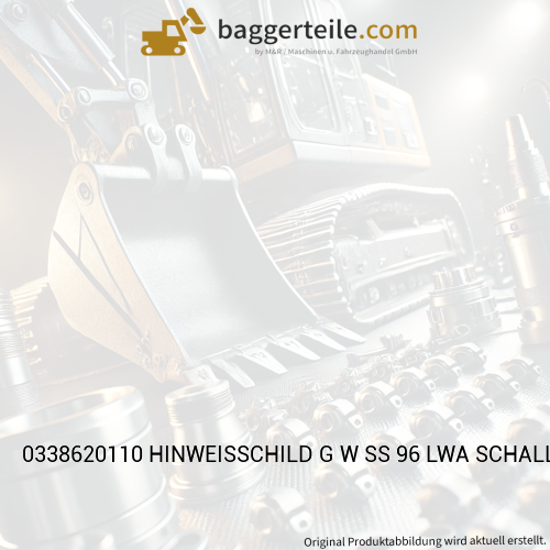 0338620110 HINWEISSCHILD G W SS 96 LWA SCHALLEISTUNGSPEGEL