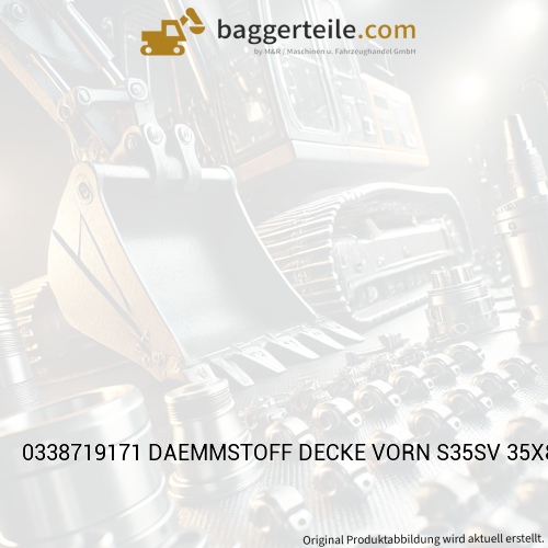 0338719171 DAEMMSTOFF DECKE VORN S35SV 35X80X995