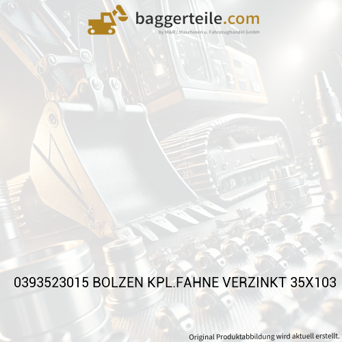 0393523015 BOLZEN KPL.FAHNE VERZINKT 35X103