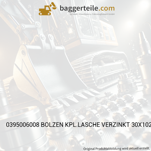0395006008 BOLZEN KPL.LASCHE VERZINKT 30X102