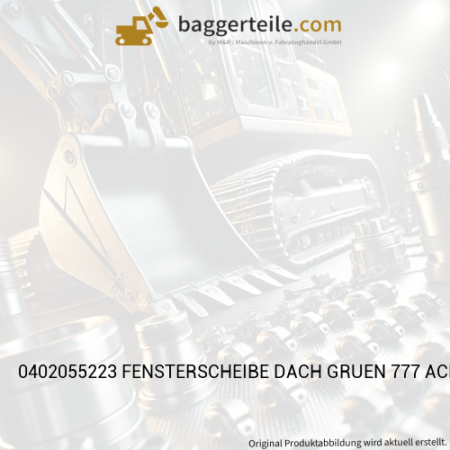 0402055223 FENSTERSCHEIBE DACH GRUEN 777 ACRYL PMMA