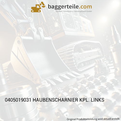 0405019031 HAUBENSCHARNIER KPL. LINKS
