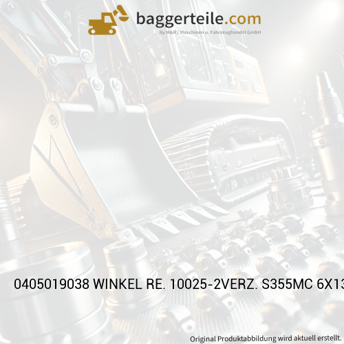 0405019038 WINKEL RE. 10025-2VERZ. S355MC 6X130X285