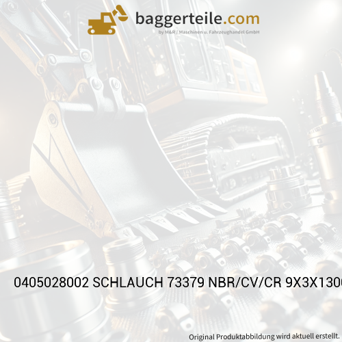0405028002 SCHLAUCH 73379 NBR/CV/CR 9X3X1300