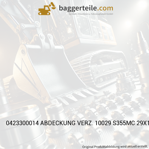0423300014 ABDECKUNG VERZ. 10029 S355MC 29X105