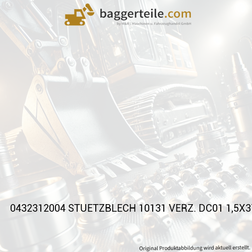 0432312004 STUETZBLECH 10131 VERZ. DC01 1,5X37X122