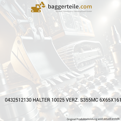 0432512130 HALTER 10025 VERZ. S355MC 6X65X161.4
