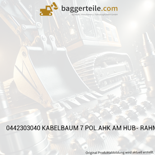 0442303040 KABELBAUM 7 POL.AHK AM HUB- RAHMEN