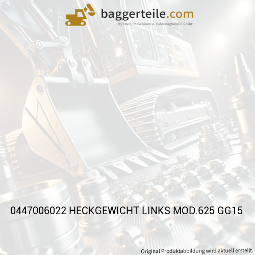 0447006022 HECKGEWICHT LINKS MOD.625 GG15