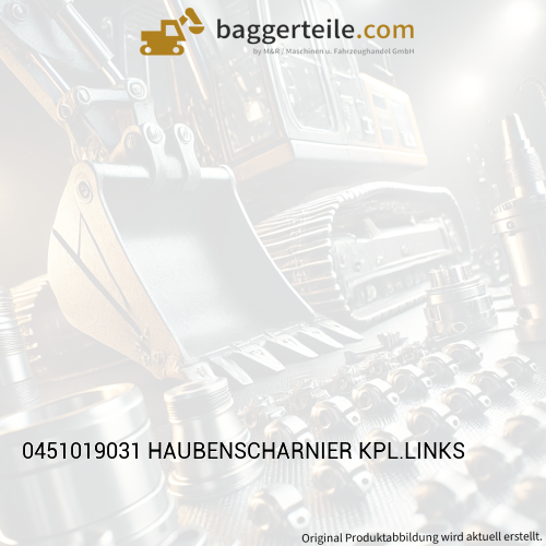 0451019031 HAUBENSCHARNIER KPL.LINKS