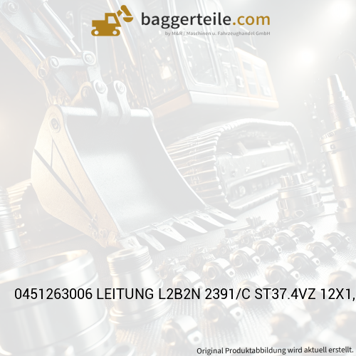0451263006 LEITUNG L2B2N 2391/C ST37.4VZ 12X1,5X425
