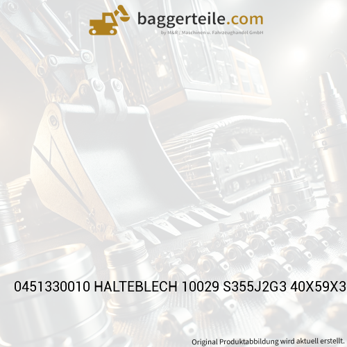 0451330010 HALTEBLECH 10029 S355J2G3 40X59X300