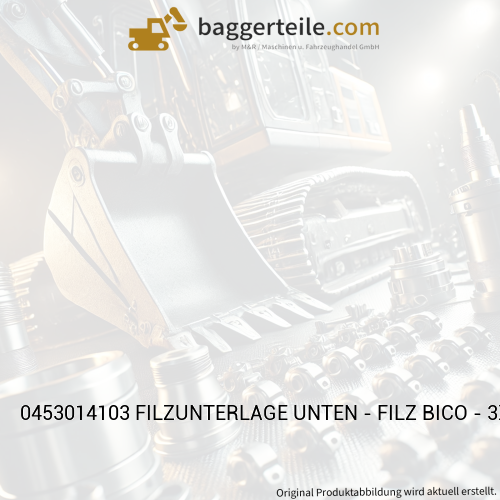 0453014103 FILZUNTERLAGE UNTEN - FILZ BICO - 3X340X478