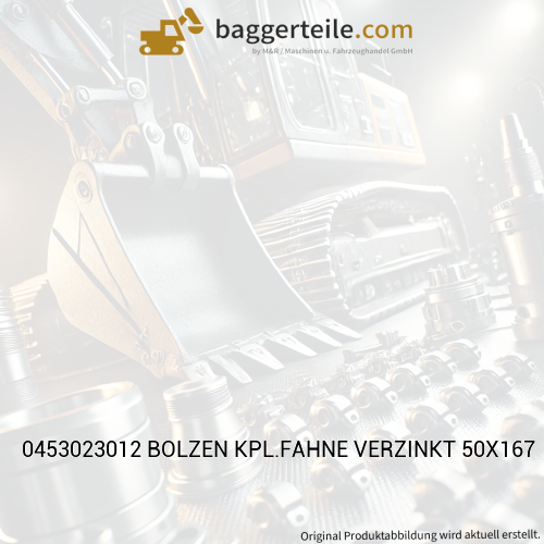 0453023012 BOLZEN KPL.FAHNE VERZINKT 50X167