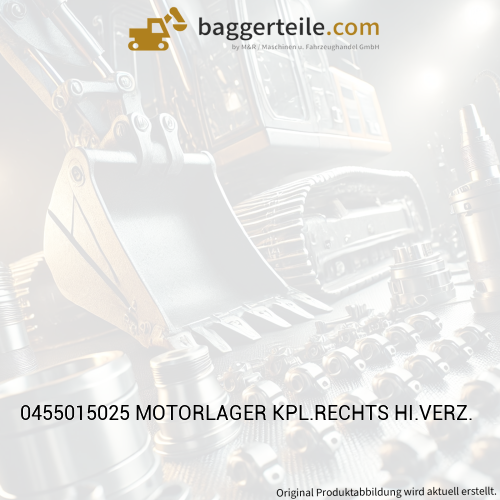 0455015025 MOTORLAGER KPL.RECHTS HI.VERZ.